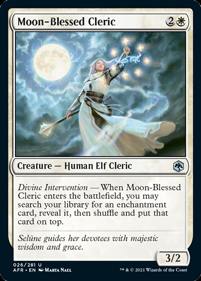 Moon-Blessed Cleric [Dungeons & Dragons: Adventures in the Forgotten Realms] Foil