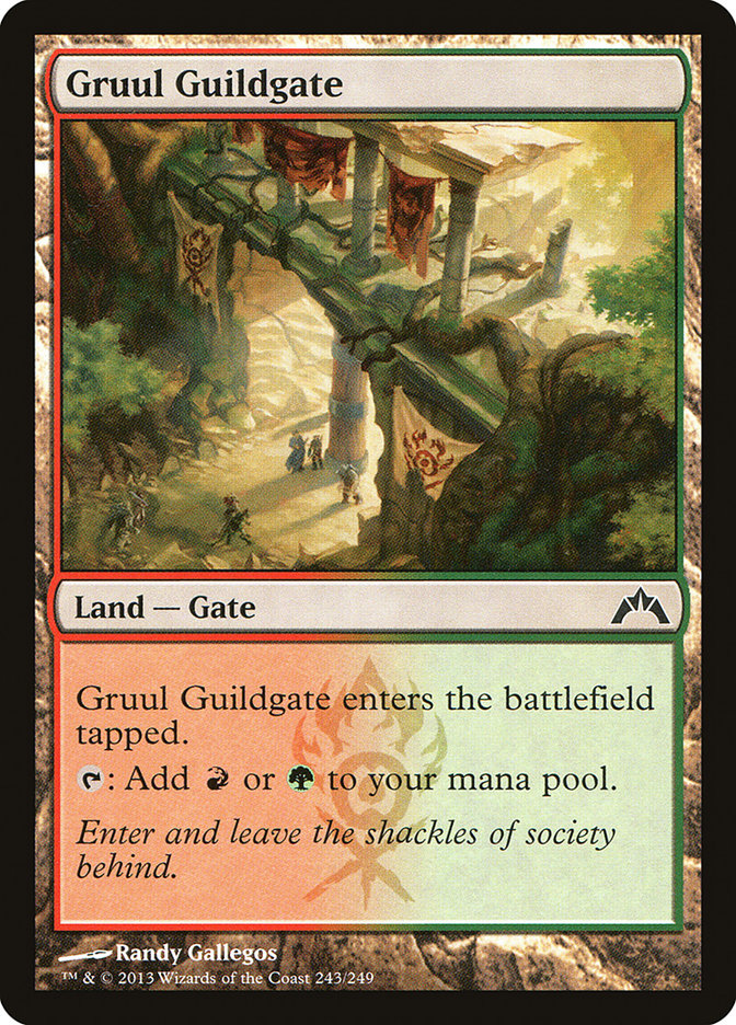 Gruul Guildgate [Gatecrash] Foil