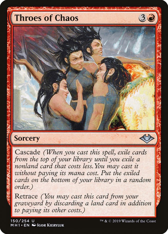 Throes of Chaos [Modern Horizons] Foil