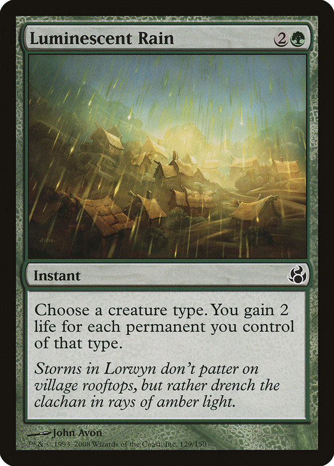Luminescent Rain [Morningtide] Foil