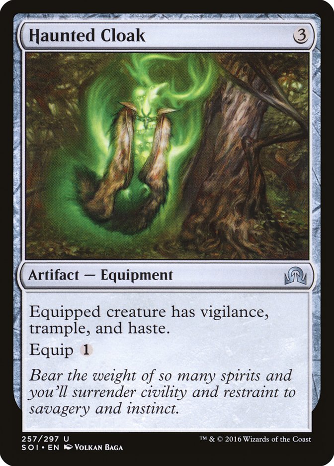 Haunted Cloak [Shadows over Innistrad] Foil
