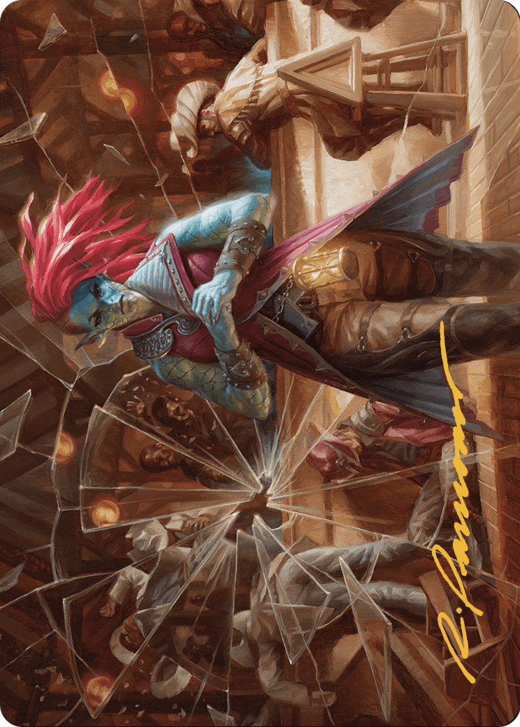 Obeka, Splitter of Seconds // Obeka, Splitter of Seconds  [Outlaws of Thunder Junction Art Series] (Borderless)