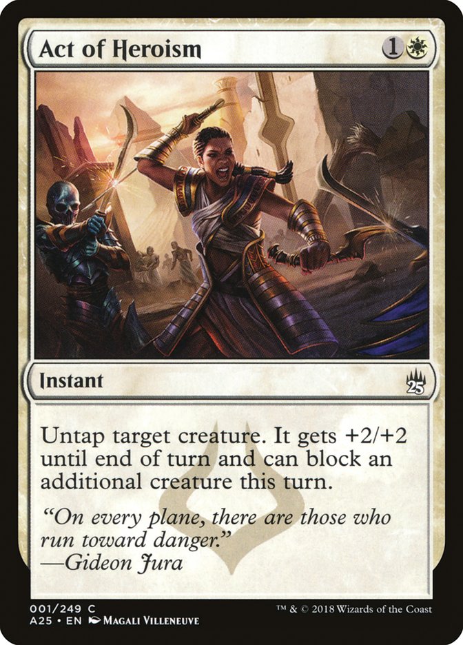 Act of Heroism [Masters 25] Foil