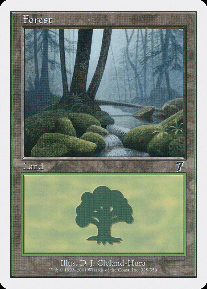 Forest (328) [Seventh Edition] Foil