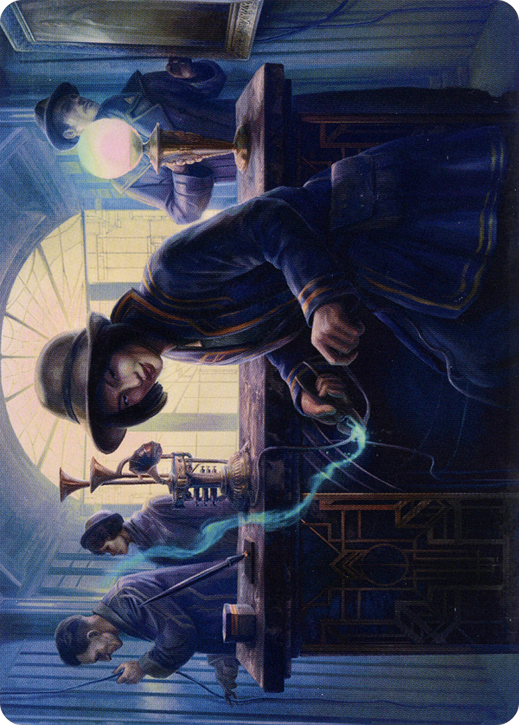 Wiretapping // Wiretapping  [New Capenna Art Series] (Borderless)