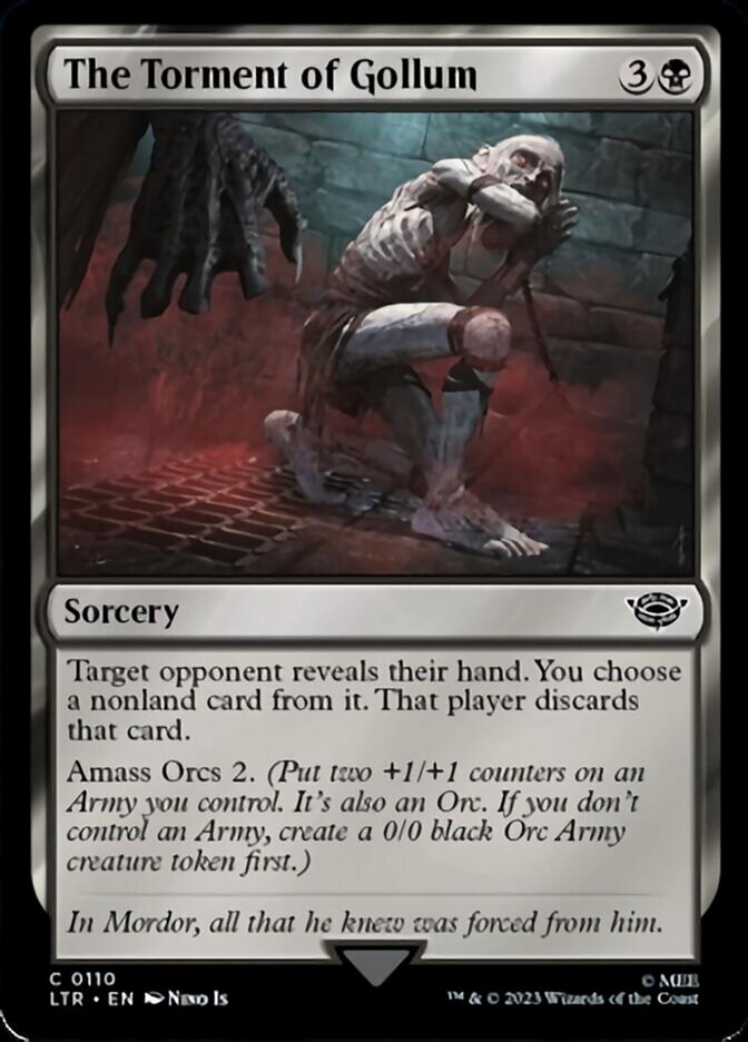 The Torment of Gollum [The Lord of the Rings: Tales of Middle-Earth] Foil