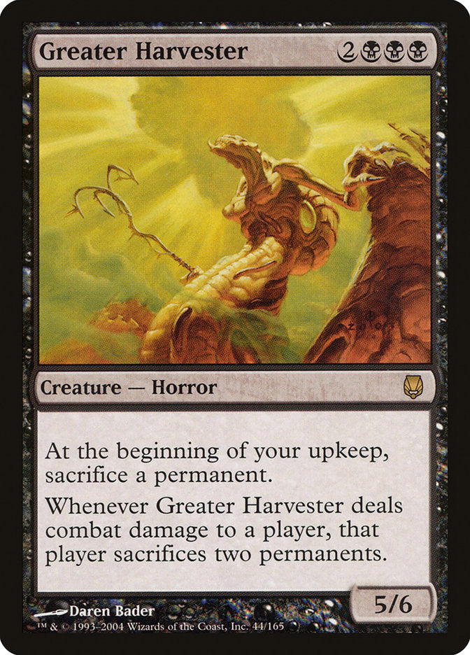 Greater Harvester [Darksteel] Foil
