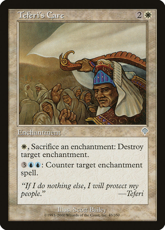 Teferi's Care [Invasion] Foil -1