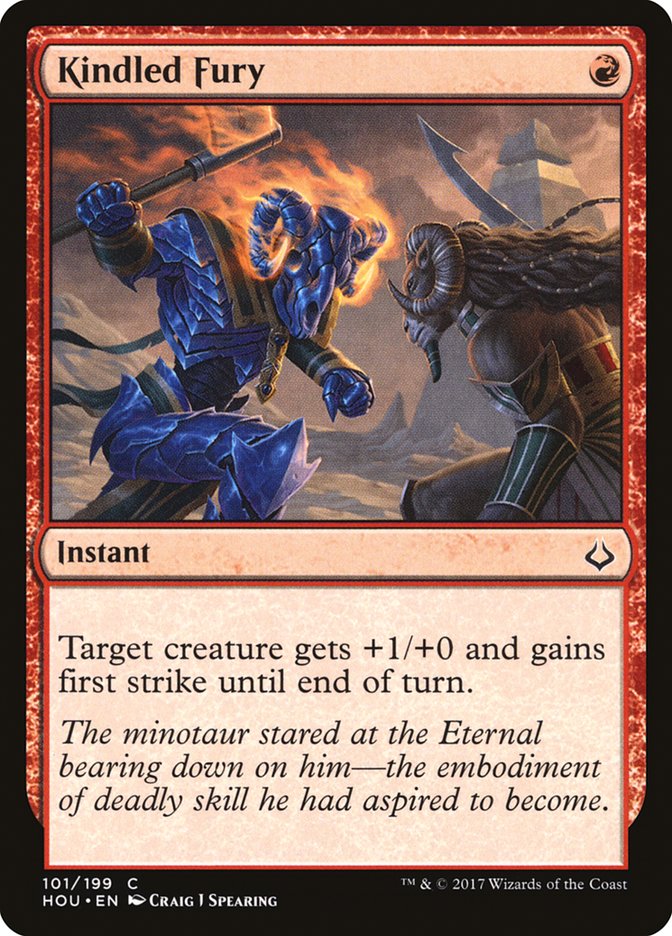 Kindled Fury [Hour of Devastation] Foil