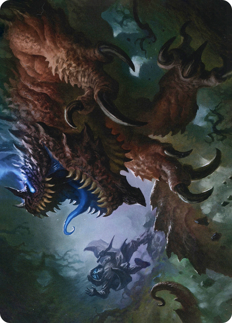 Underdark Basilisk // Basilisk  [Adventures in the Forgotten Realms Art Series] (Borderless) Foil