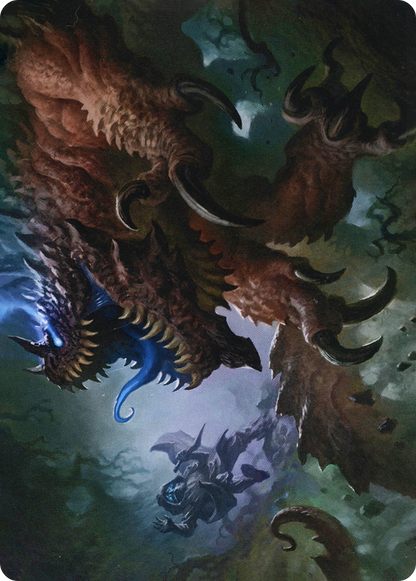 Underdark Basilisk // Basilisk  [Adventures in the Forgotten Realms Art Series] (Borderless) Foil
