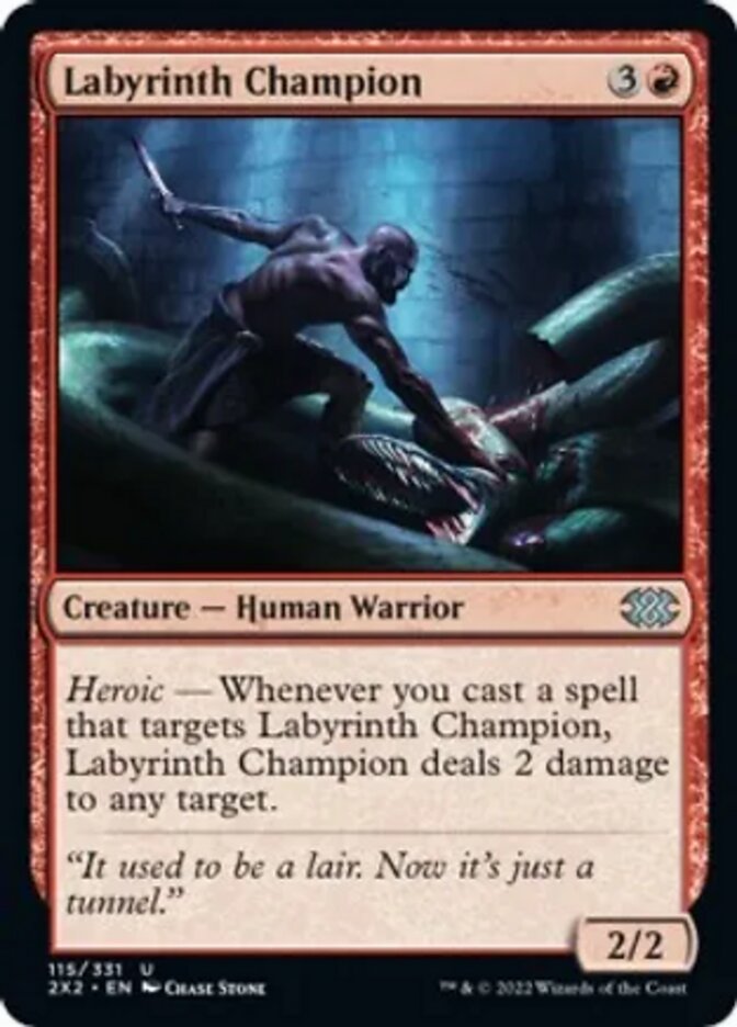 Labyrinth Champion [Double Masters 2022] Foil
