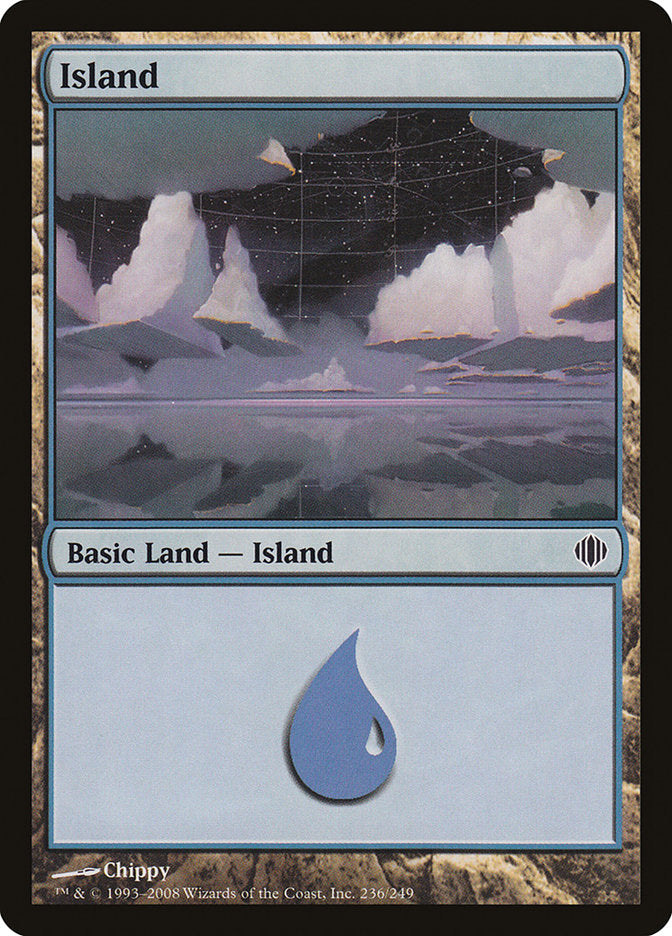 Island (236) [Shards of Alara] Foil
