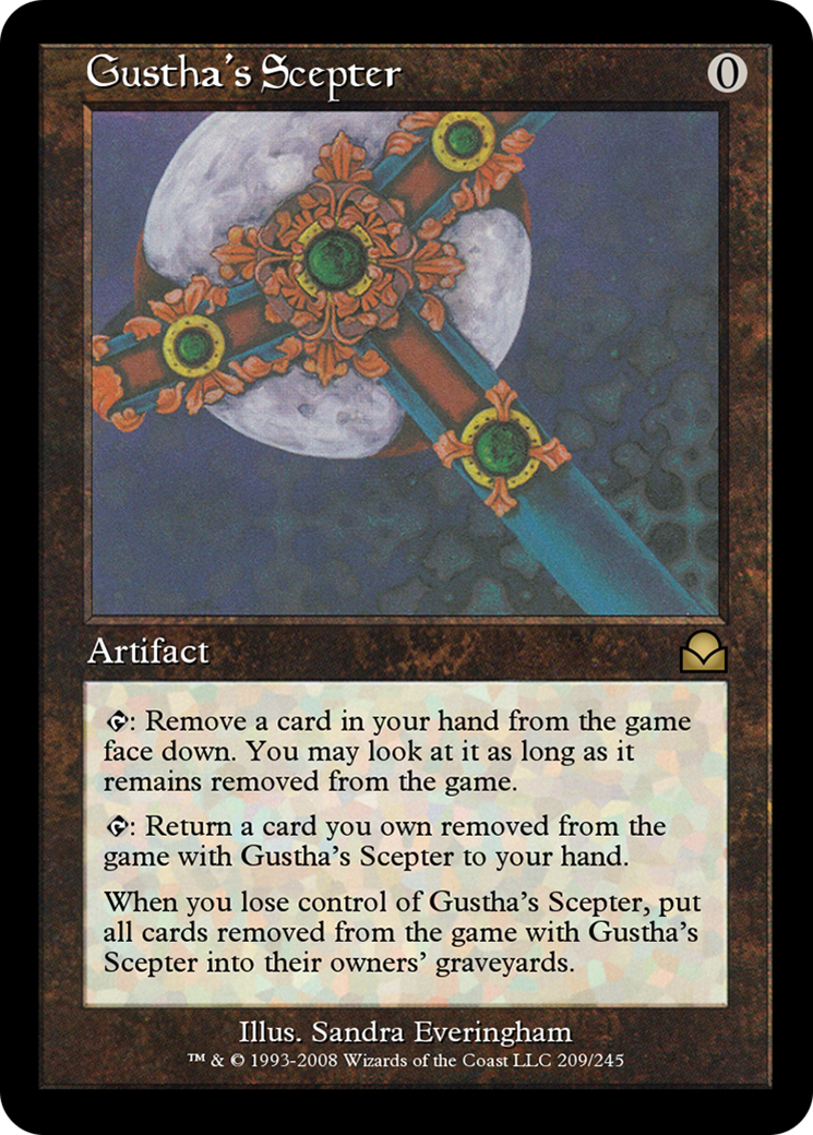 Gustha's Scepter  [Masters Edition II] Foil