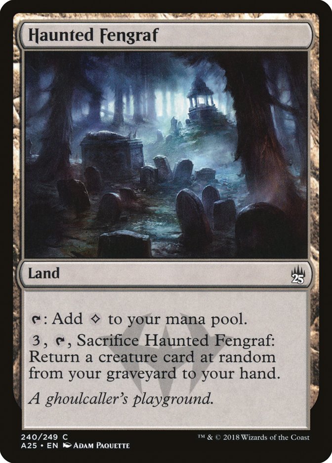 Haunted Fengraf [Masters 25] Foil