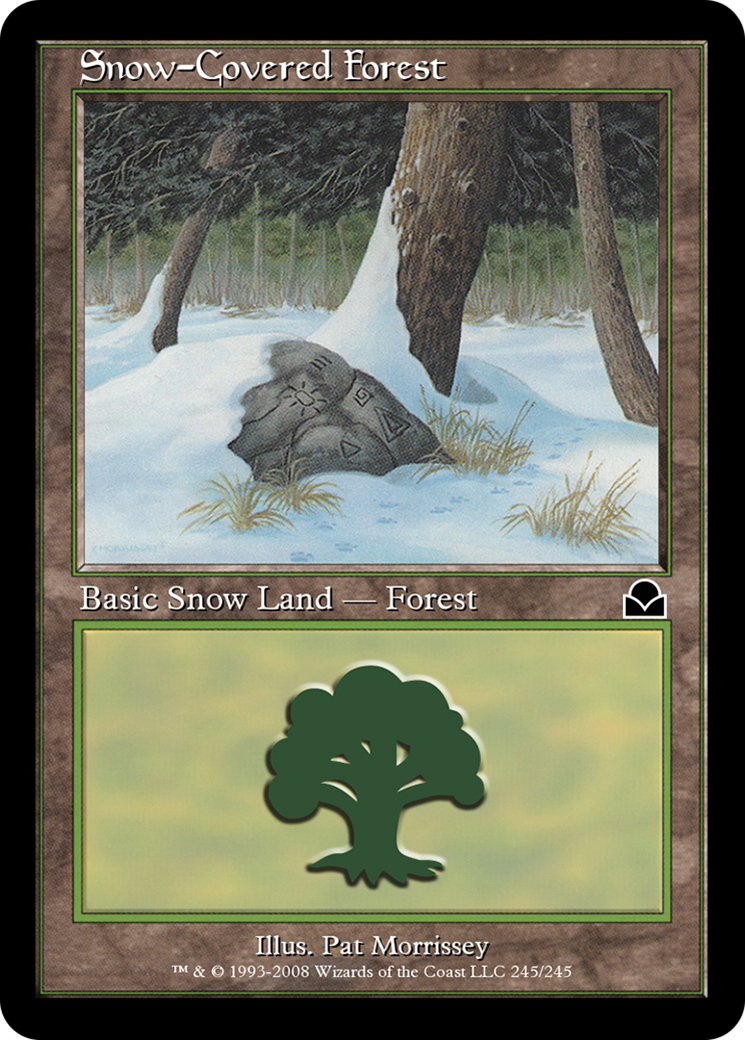 Snow-Covered Forest  [Masters Edition II] Foil