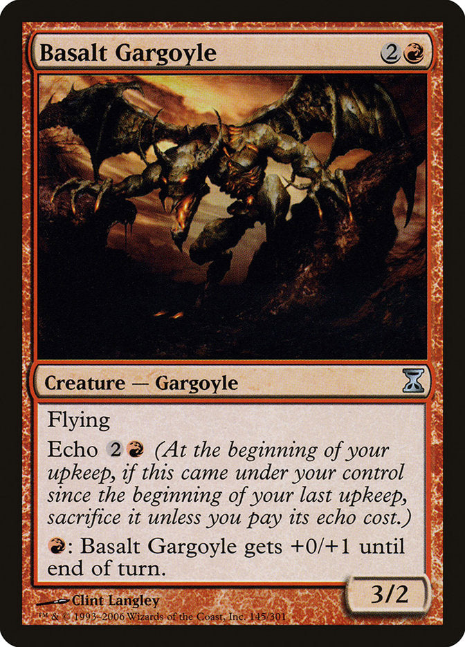 Basalt Gargoyle [Time Spiral] Foil