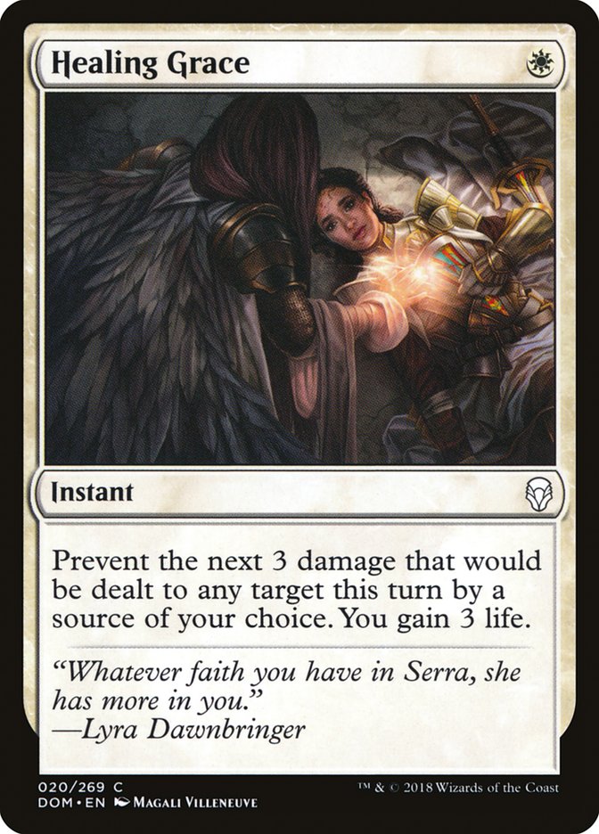 Healing Grace [Dominaria] Foil
