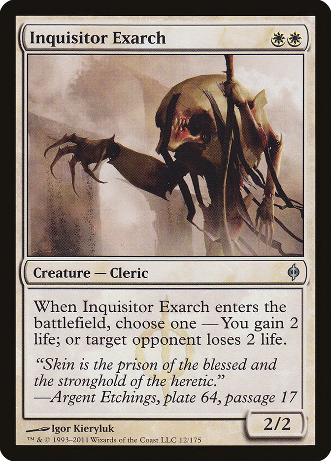 Inquisitor Exarch [New Phyrexia] Foil