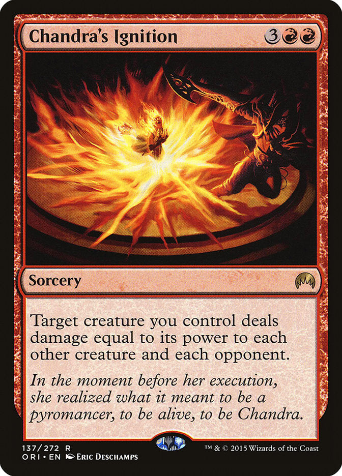 Chandra's Ignition [Magic Origins] Foil