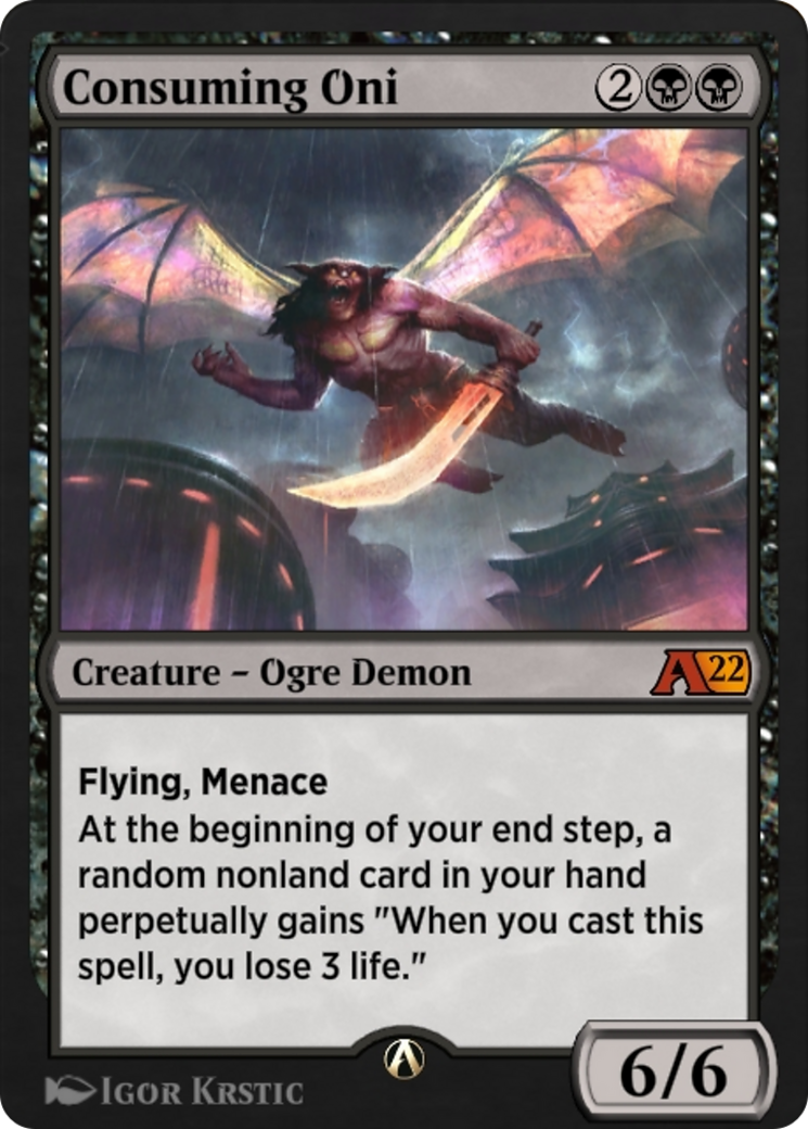 Consuming Oni  [Alchemy: Kamigawa]