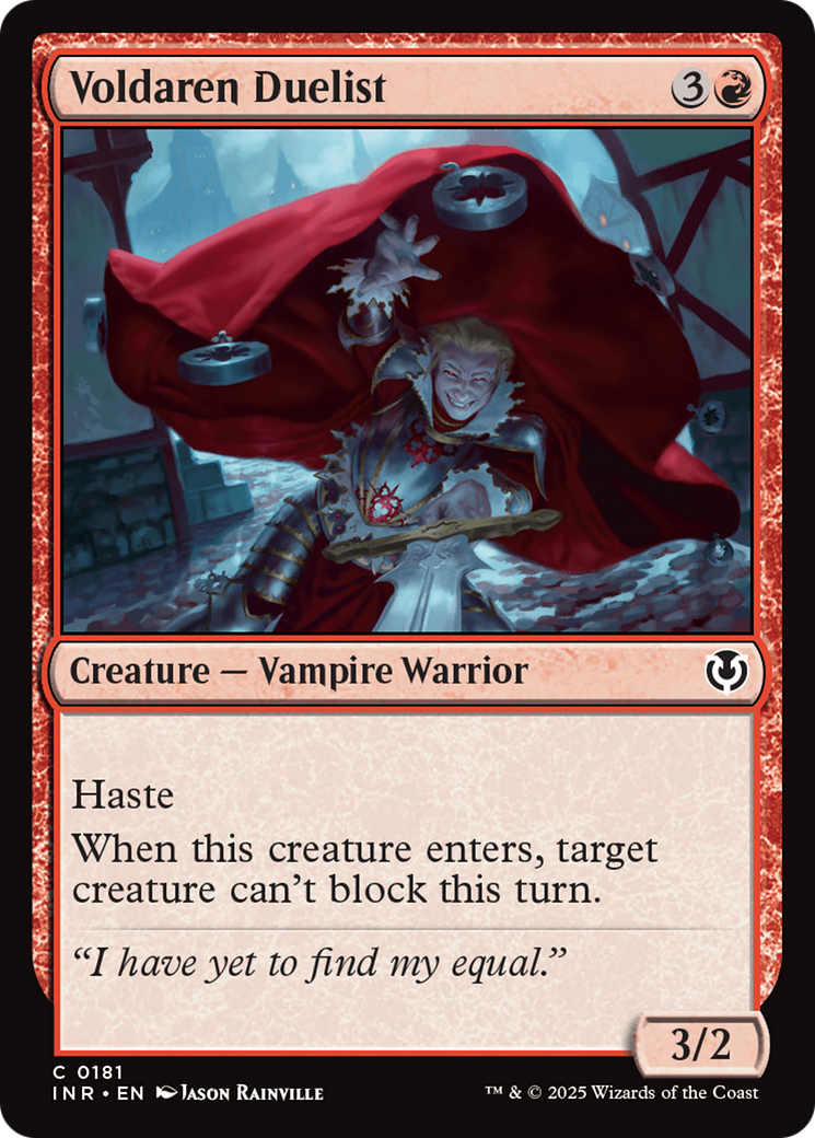 Voldaren Duelist [Innistrad Remastered] Foil