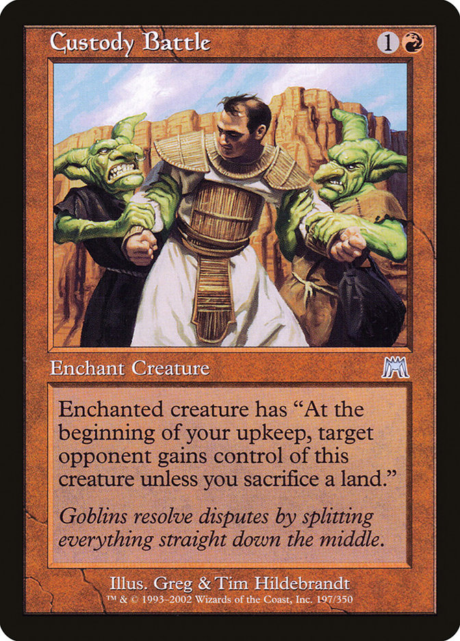 Custody Battle [Onslaught] Foil