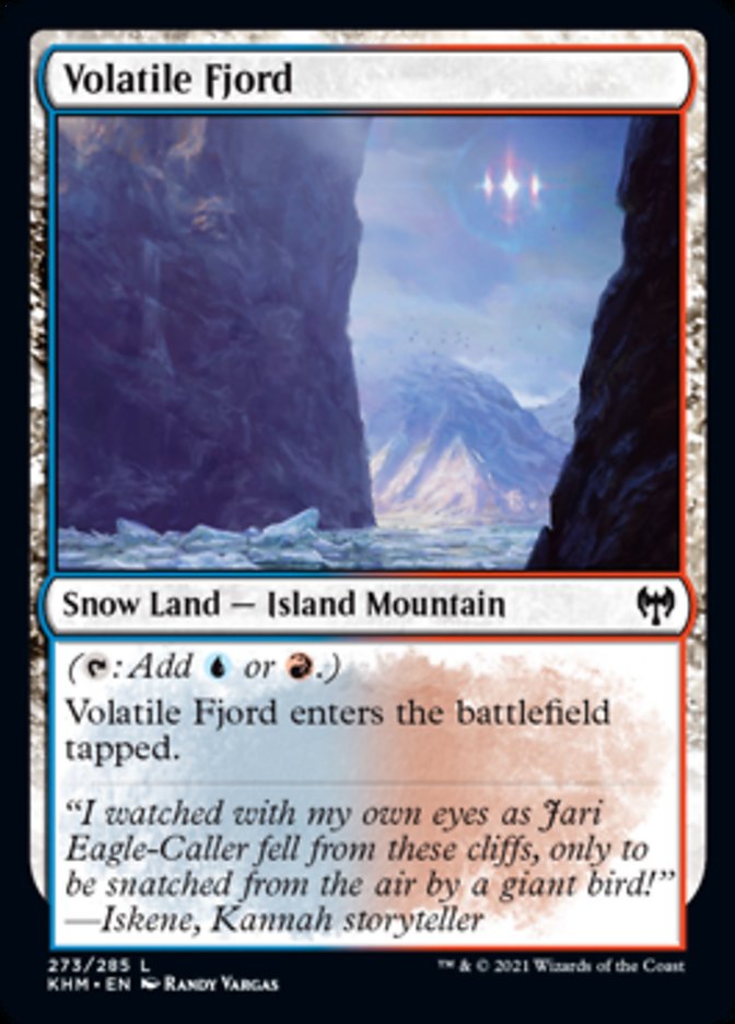 Volatile Fjord [Kaldheim] Foil