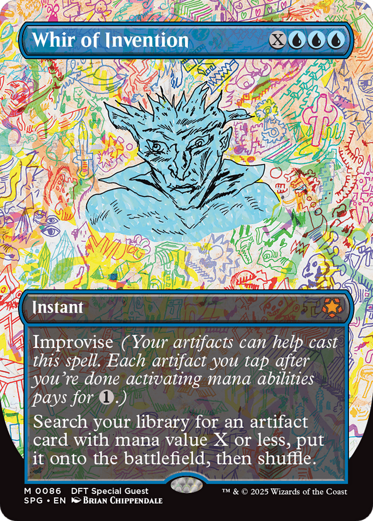 Whir of Invention (Borderless) [Aetherdrift Special Guests] Foil