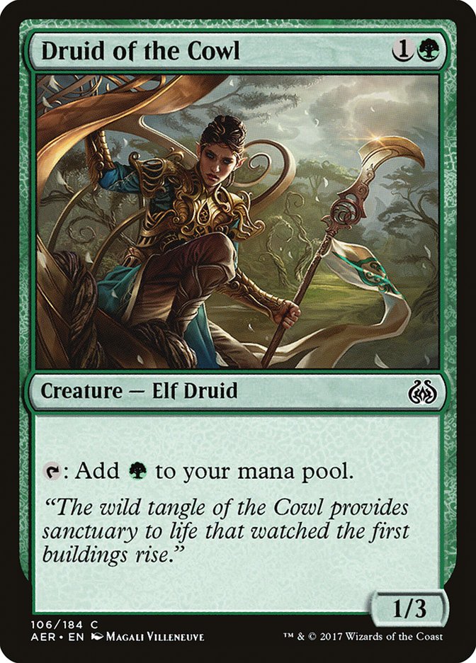 Druid of the Cowl [Aether Revolt] Foil