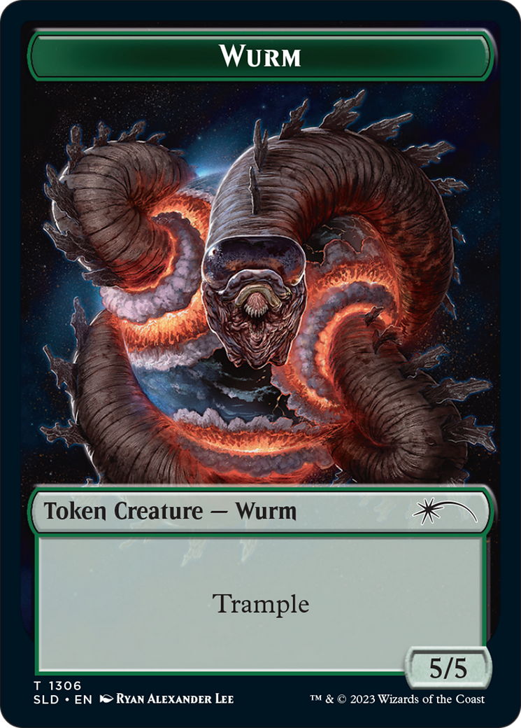 Wurm Token  [Secret Lair Drop] Foil