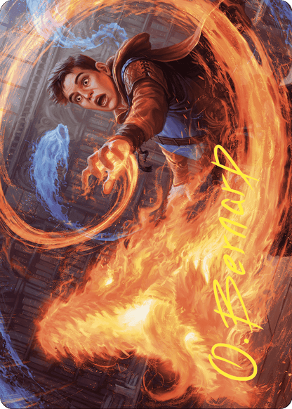 Frantic Firebolt // Frantic Firebolt  [Wilds of Eldraine Art Series] (Borderless)