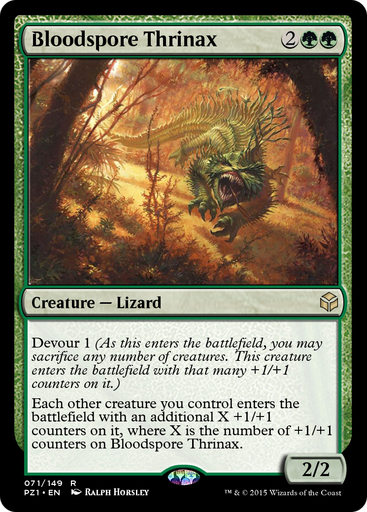 Bloodspore Thrinax  [Legendary Cube Prize Pack] Foil