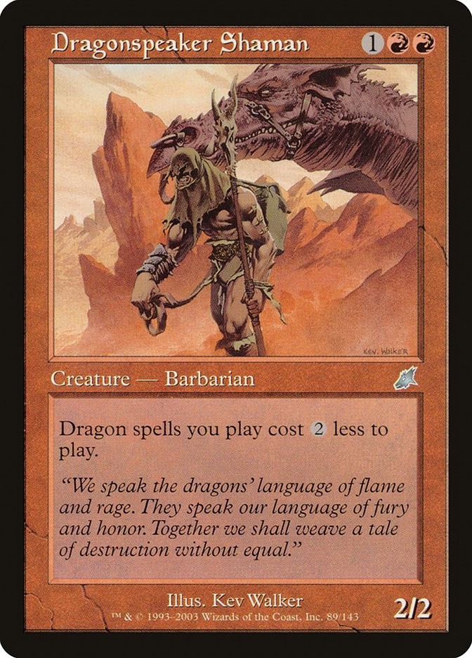 Dragonspeaker Shaman [Scourge] Foil