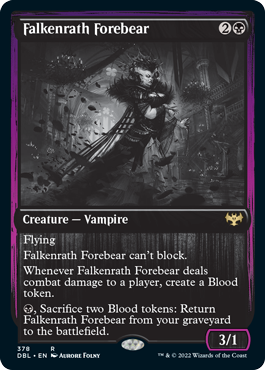Falkenrath Forebear [Innistrad: Double Feature] Foil