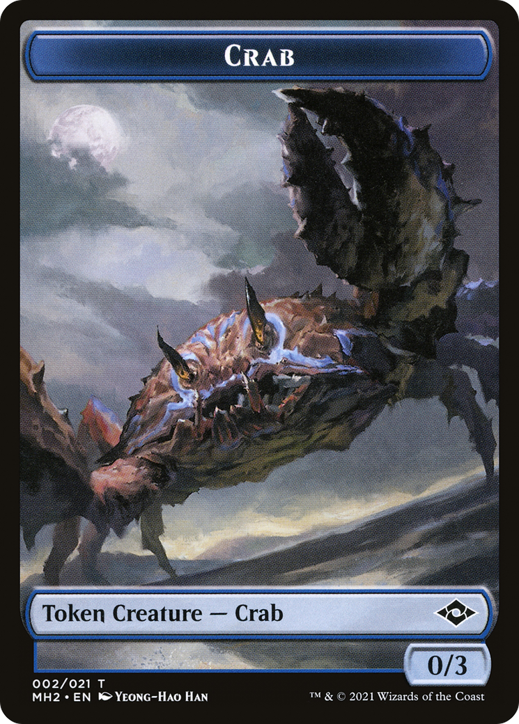Crab  [Modern Horizons 2 Tokens] Foil