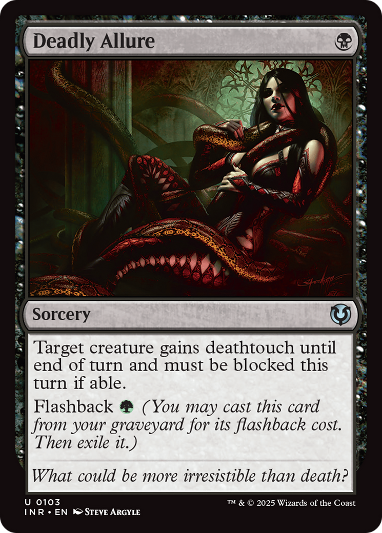 Deadly Allure [Innistrad Remastered] Foil