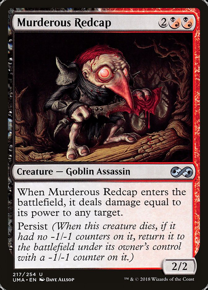 Murderous Redcap [Ultimate Masters] Foil