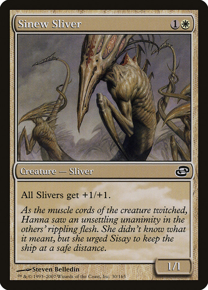 Sinew Sliver [Planar Chaos] Foil