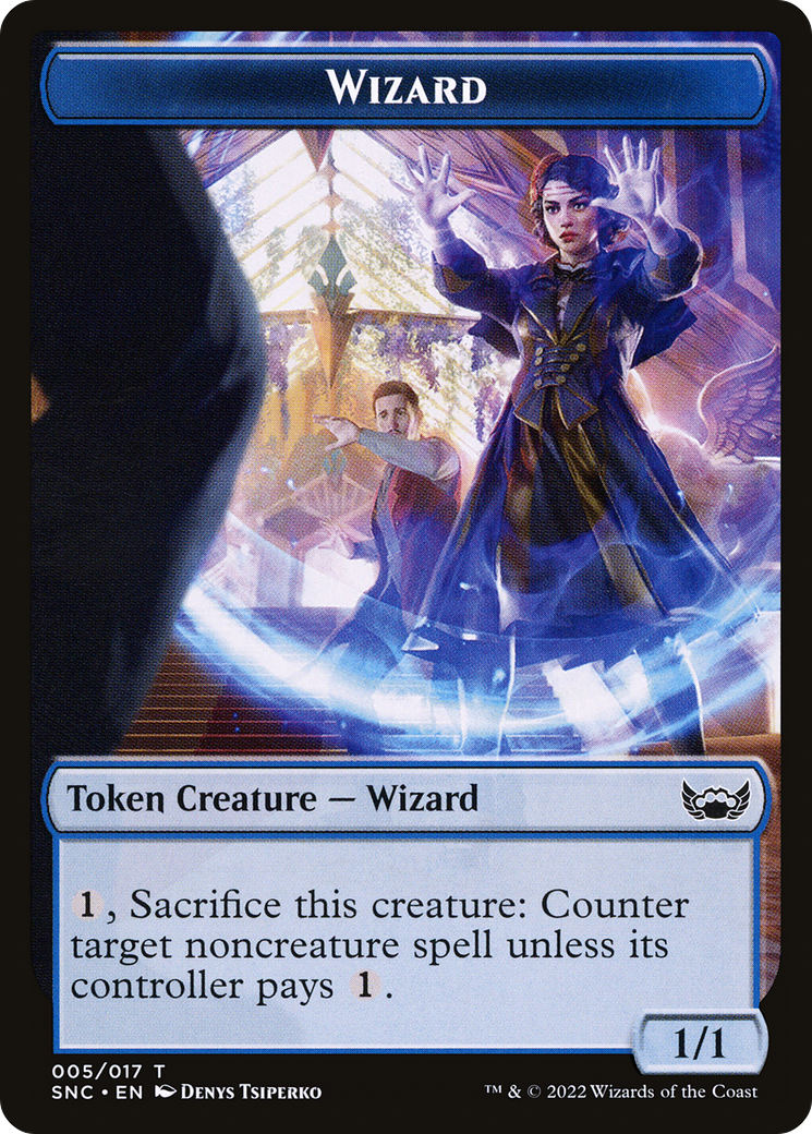 Wizard  [Streets of New Capenna Tokens]