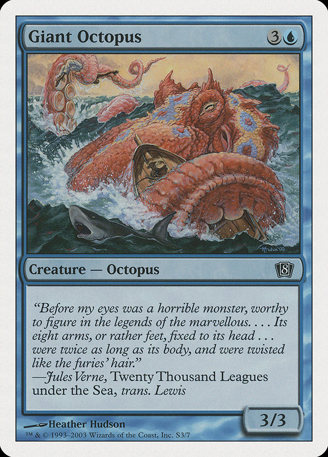 Giant Octopus [Eighth Edition] Foil
