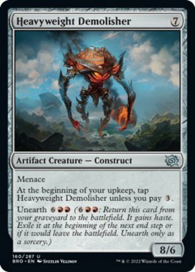 Heavyweight Demolisher [The Brothers' War] Foil