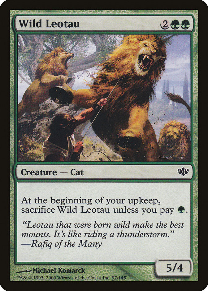 Wild Leotau [Conflux] Foil