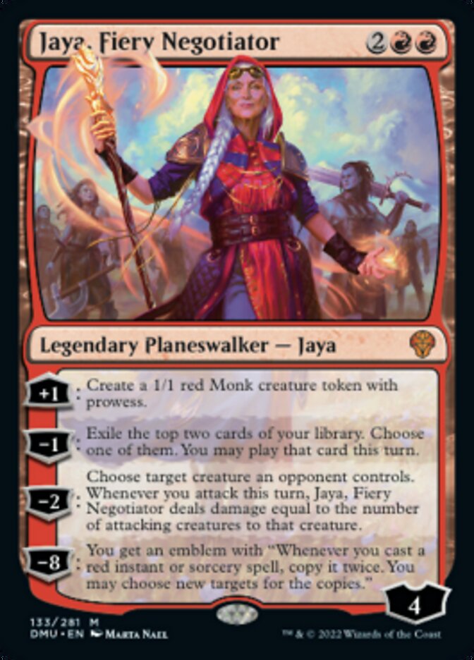 Jaya, Fiery Negotiator [Dominaria United] Foil