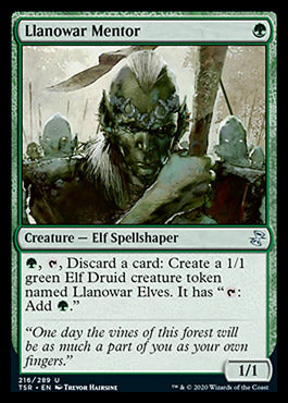 Llanowar Mentor [Time Spiral Remastered] Foil