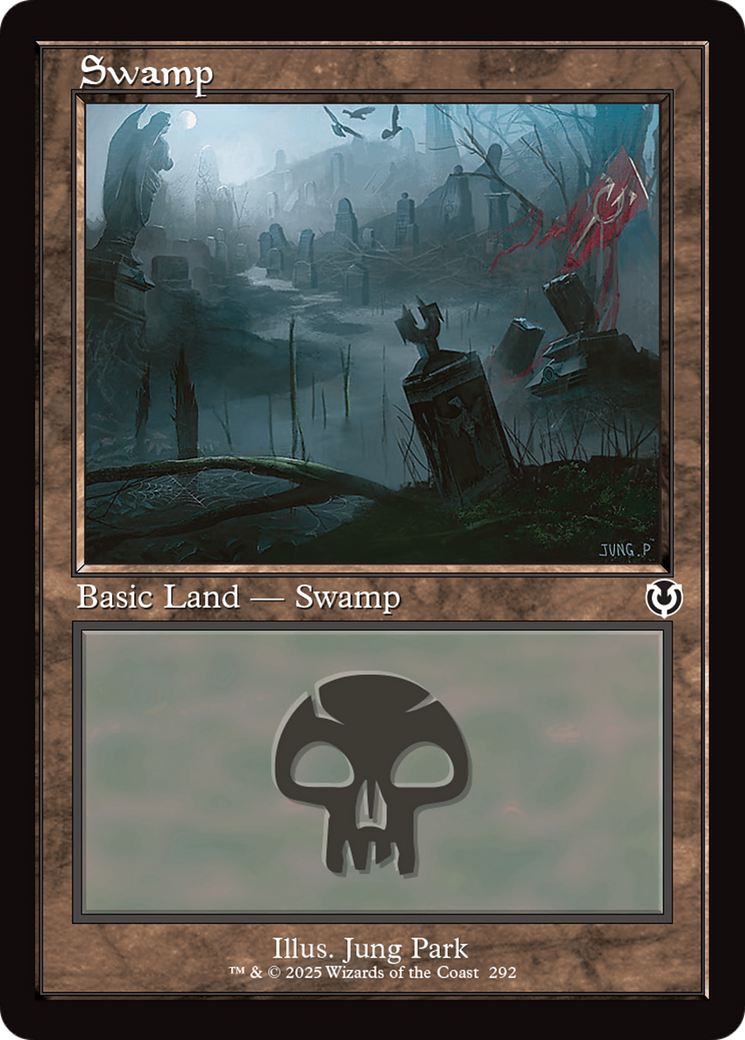 Swamp (292) (Retro Frame) [Innistrad Remastered] Foil