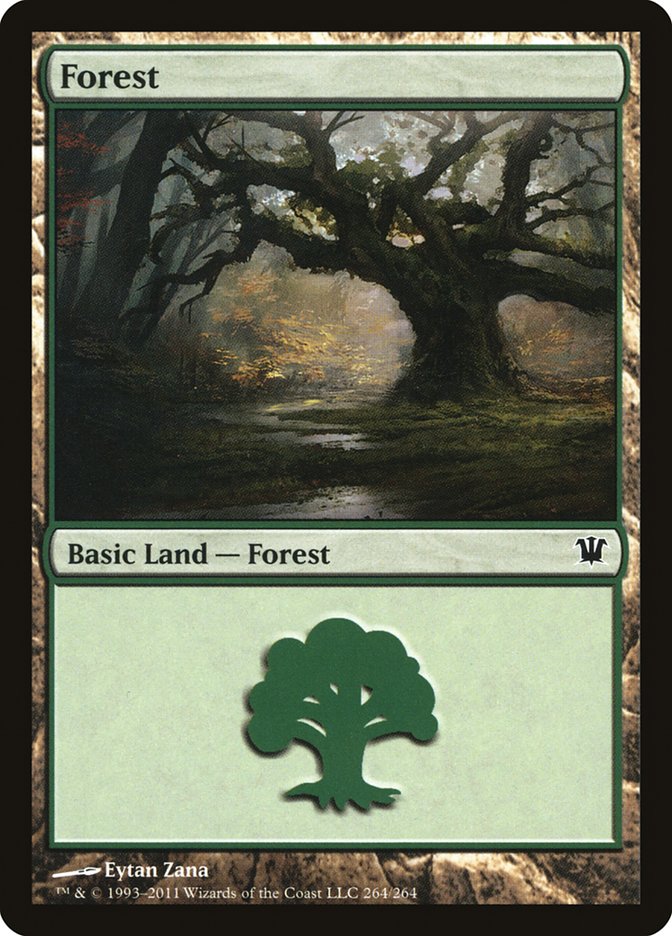 Forest (264) [Innistrad] Foil