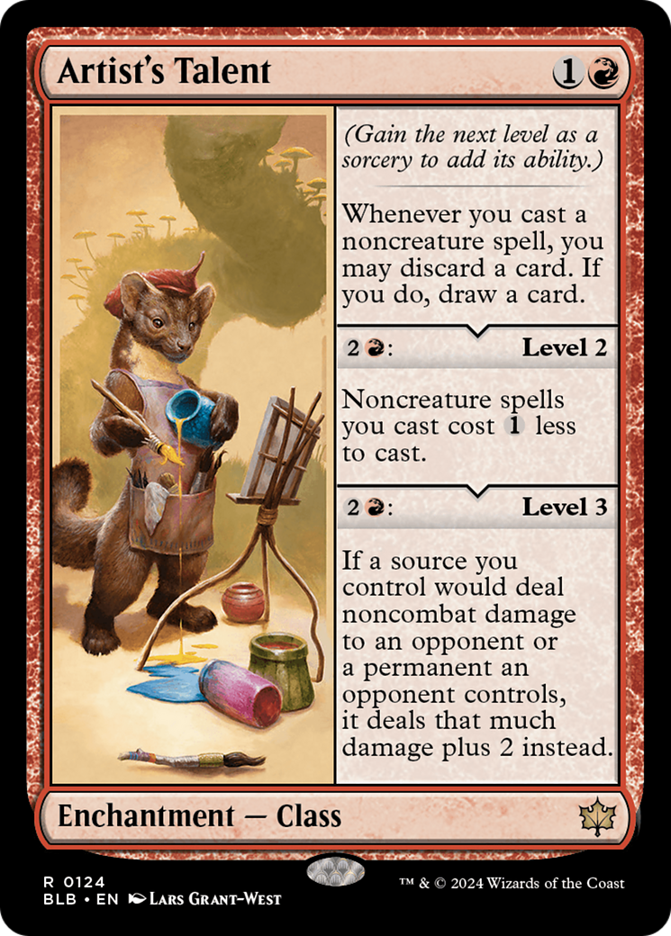 Artist's Talent [Bloomburrow] Foil