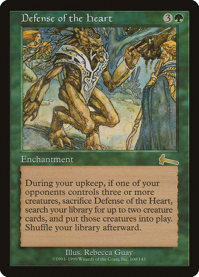 Defense of the Heart [Urza's Legacy] Foil