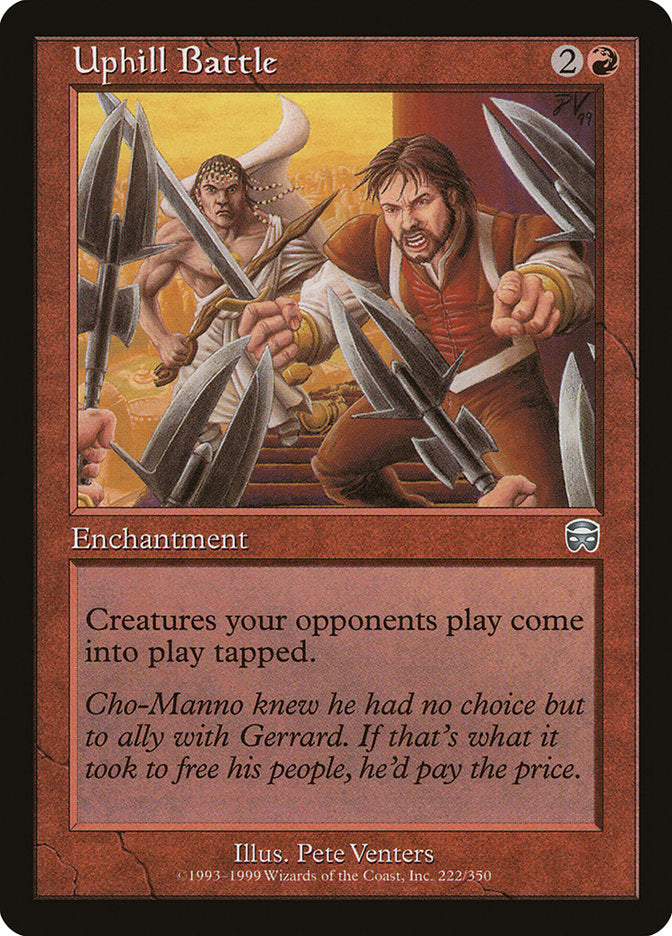 Uphill Battle [Mercadian Masques] Foil